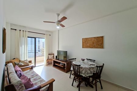Sala de apartamento para alugar com 1 quarto, 51m² em Vila Tupi, Praia Grande