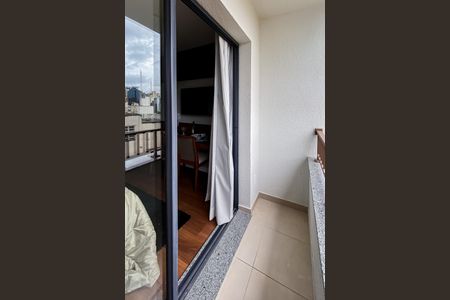 Studio para alugar com 23m², 0 quarto e sem vagaVaranda