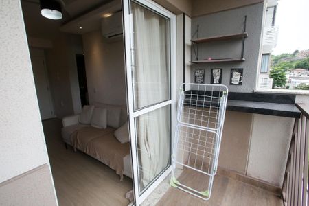 Varanda da Sala de apartamento para alugar com 2 quartos, 56m² em Pechincha, Rio de Janeiro