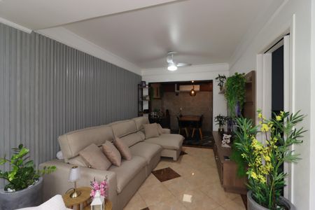 Sala de casa de condomínio à venda com 3 quartos, 132m² em Vila Metalúrgica, Santo André