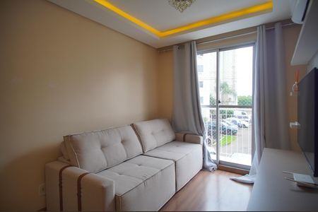 sala de apartamento para alugar com 2 quartos, 48m² em Santos Dumont, São Leopoldo