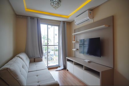 sala de apartamento para alugar com 2 quartos, 48m² em Santos Dumont, São Leopoldo