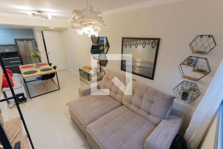 Sala de apartamento à venda com 1 quarto, 55m² em Cambuí, Campinas