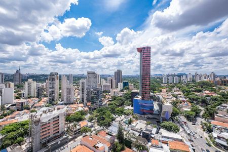 Varanda - Vista de apartamento à venda com 2 quartos, 67m² em Pinheiros, São Paulo
