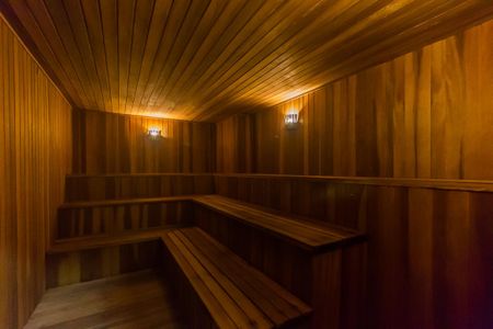 Studio para alugar com 40m², 1 quarto e 1 vaga Studio para alugar com 40m², 1 quarto e 1 vagaSauna