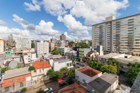 Vista da Sala de apartamento para alugar com 2 quartos, 68m² em Menino Deus, Porto Alegre