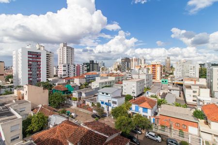 Vista da Sala de apartamento para alugar com 2 quartos, 68m² em Menino Deus, Porto Alegre