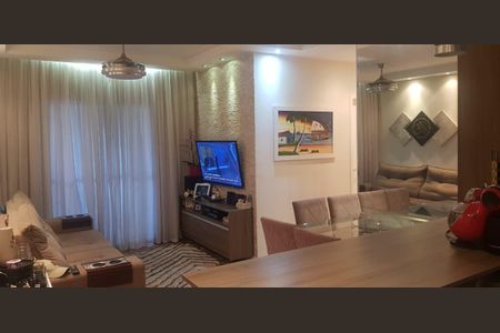 Sala de apartamento à venda com 3 quartos, 74m² em Umuarama, Osasco