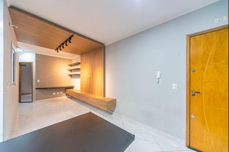 Sala de apartamento à venda com 2 quartos, 49m² em Vila Assunção, Santo André