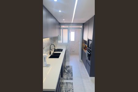 Cozinha de apartamento à venda com 3 quartos, 100m² em Barcelona, São Caetano do Sul
