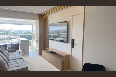 Sala de apartamento à venda com 3 quartos, 100m² em Barcelona, São Caetano do Sul
