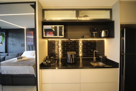Studio para alugar com 26m², 0 quarto e 1 vagaCozinha - Armários