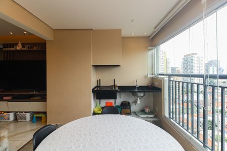 Varanda Gourmet  de apartamento para alugar com 2 quartos, 89m² em Vila Zilda, São Paulo