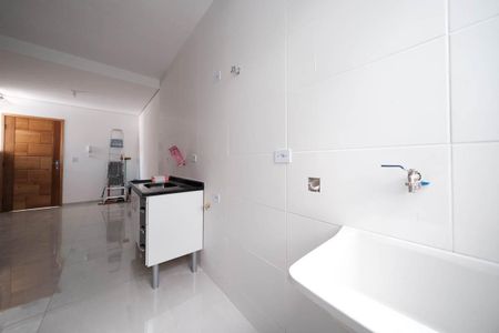 Sala/Cozinha de apartamento para alugar com 1 quarto, 30m² em Vila Euthalia, São Paulo