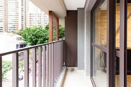 Studio para alugar com 24m², 1 quarto e sem vagaVaranda