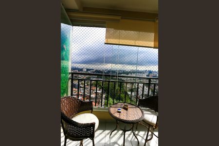 varanda de apartamento para alugar com 2 quartos, 44m² em Jardim Tres Irmaos, Taboão da Serra