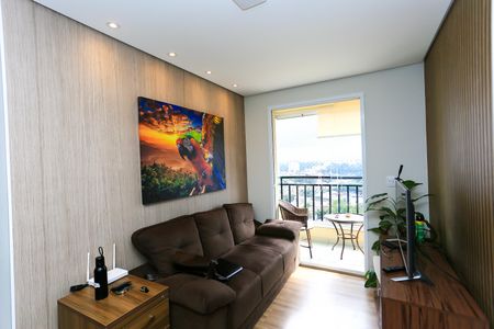sala  de apartamento para alugar com 2 quartos, 44m² em Jardim Tres Irmaos, Taboão da Serra