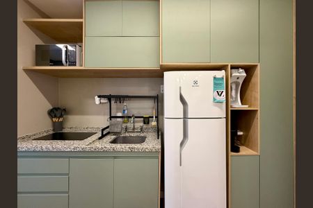 Studio à venda com 22m², 0 quarto e sem vagaCozinha 