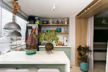 Varanda gourmet de apartamento à venda com 2 quartos, 89m² em Tatuapé, São Paulo