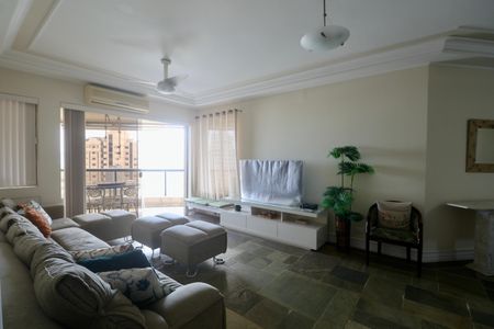 Sala de apartamento para alugar com 4 quartos, 179m² em Balneario Guarujá, Guarujá