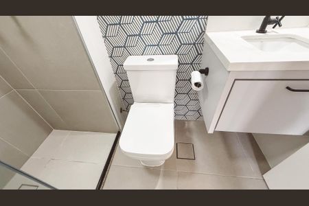 Apartamento à venda com 55m², 2 quartos e 1 vaga Apartamento à venda com 55m², 2 quartos e 1 vagaBanheiro