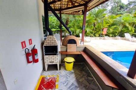 Apartamento à venda com 62m², 1 quarto e 2 vagas Apartamento à venda com 62m², 1 quarto e 2 vagasÁrea comum - Churrasqueira