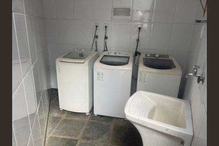 Área de serviço de kitnet/studio para alugar com 1 quarto, 35m² em Cidade Universitária, Campinas