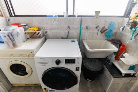 Apartamento à venda com 92m², 3 quartos e 2 vagasDetalhe da area de serviço