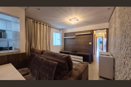 Sala de apartamento à venda com 3 quartos, 176m² em Vila Camilópolis, Santo André