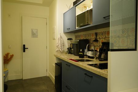 Studio à venda com 24m², 1 quarto e sem vagaCozinha