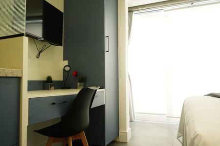 Studio à venda com 24m², 1 quarto e sem vagaQuarto - Armários