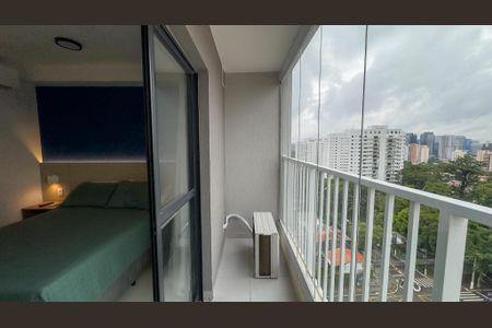 Studio para alugar com 25m², 1 quarto e sem vagaSacada