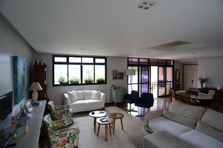 Sala de apartamento à venda com 3 quartos, 210m² em Barra da Tijuca, Rio de Janeiro