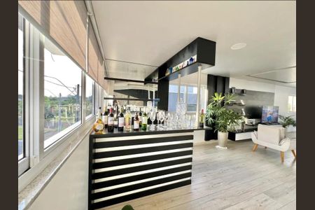 Sala de casa de condomínio para alugar com 3 quartos, 300m² em Mário Quintana, Viamão