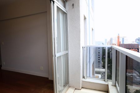 Varanda da Sala de apartamento para alugar com 2 quartos, 57m² em Funcionários, Belo Horizonte