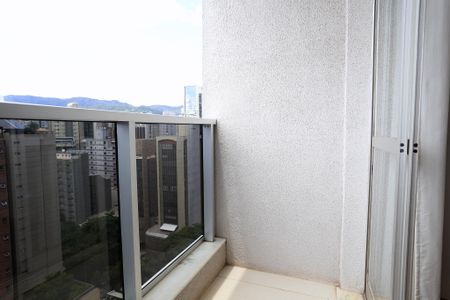 Varanda da Sala de apartamento para alugar com 2 quartos, 57m² em Funcionários, Belo Horizonte