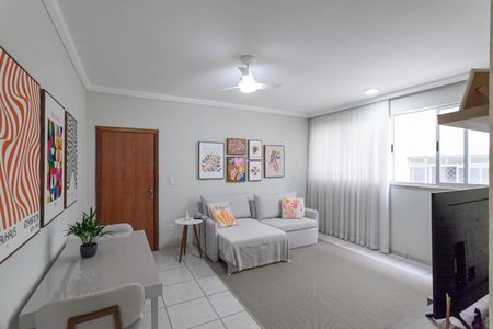 Sala de apartamento à venda com 2 quartos, 69m² em Castelo, Belo Horizonte