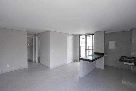Sala de apartamento à venda com 2 quartos, 66m² em Santo Antônio, Belo Horizonte