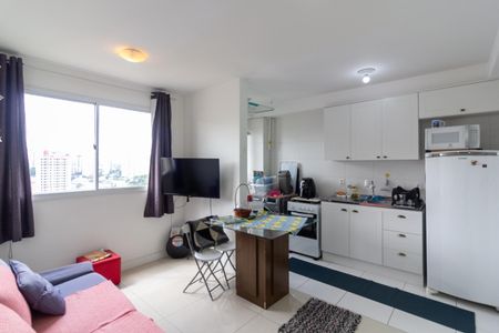 Sala de apartamento para alugar com 2 quartos, 40m² em Jardim Prudência, São Paulo