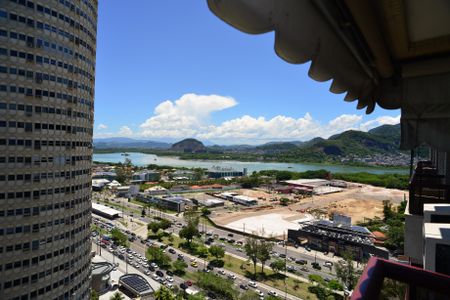 Vista da Varanda de apartamento à venda com 2 quartos, 62m² em Barra da Tijuca, Rio de Janeiro