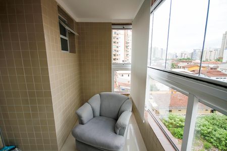 Varanda de apartamento para alugar com 2 quartos, 70m² em Canto do Forte, Praia Grande