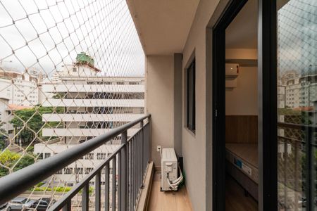 Varanda de kitnet/studio à venda com 1 quarto, 24m² em Perdizes, São Paulo