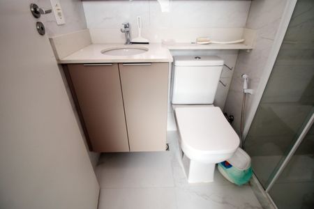 Apartamento à venda com 63m², 3 quartos e 1 vagaBanheiro da Suíte