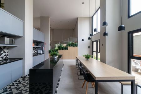 Studio à venda com 24m², 1 quarto e sem vagaSalão de Festas