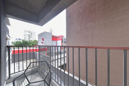 Varanda de apartamento para alugar com 1 quarto, 30m² em Santo Amaro, São Paulo
