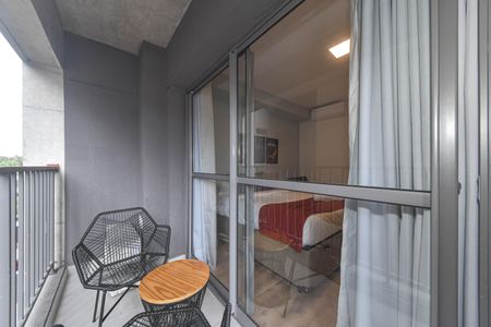 Varanda de apartamento para alugar com 1 quarto, 30m² em Santo Amaro, São Paulo