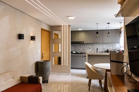 Sala de apartamento à venda com 2 quartos, 55m² em Betânia, Belo Horizonte