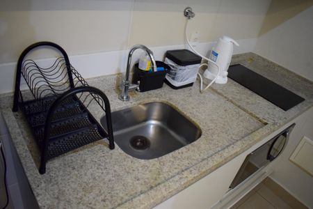 Studio para alugar com 37m², 1 quarto e 1 vagaCozinha - Torneira