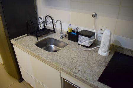 Studio para alugar com 37m², 1 quarto e 1 vagaCozinha - Torneira