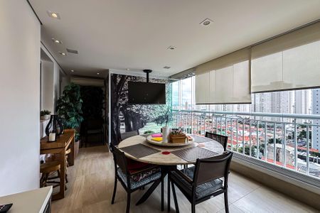 Varanda da Sala de apartamento à venda com 3 quartos, 148m² em Quarta Parada, São Paulo